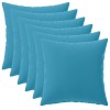 Párna huzat 6 pcs heerlen világoskék 35 x 35 cm poliészter