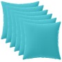 Párna huzat 6 pcs heerlen türkiz 35 x 35 cm poliészter