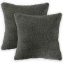 Párna huzat 2 pcs heerlen sötétszürke 35 x 35 cm bouclé
