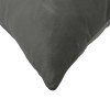 Párna huzat 2 pcs heerlen sötétszürke 40 x 40 cm bársony