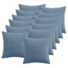 Párna huzat 12 pcs heerlen kék 40 x 40 cm cord