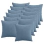 Párna huzat 12 pcs heerlen kék 40 x 40 cm cord
