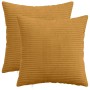 Párna huzat 2 pcs heerlen sárga 40 x 40 cm cord