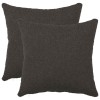 Párna huzat 2 pcs heerlen sötétszürke 40 x 40 cm bouclé