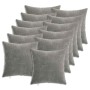 Párna huzat 12 pcs heerlen sötétszürke 40 x 40 cm