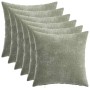 Párna huzat 6 pcs heerlen zöld 40 x 40 cm chenille szövet