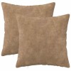 Párna huzat 2 pcs heerlen tópszínű 40 x 40 cm mikroszálas plüss