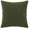 Párna huzat 6 pcs heerlen zöld 40 x 40 cm mikroszálas plüss