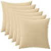 Párna huzat 6 pcs heerlen bézs 40 x 40 cm poliészter