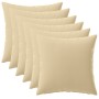 Párna huzat 6 pcs heerlen bézs 40 x 40 cm poliészter
