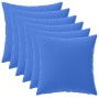 Párna huzat 6 pcs heerlen királykék 40 x 40 cm poliészter