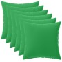 Párna huzat 6 pcs heerlen zöld 40 x 40 cm poliészter