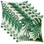 Párna huzat 6 pcs heerlen levélminta 40 x 40 cm poliészter