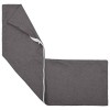 Párna huzat 2 db heerlen világosszürke 40 x 145 cm szövet