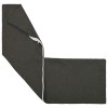 Párna huzat 2 db heerlen sötétszürke 40 x 145 cm szövet