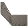 Párna huzat 2 pcs heerlen világosszürke 40 x 145 cm bársony