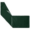 Párna huzat 2 pcs heerlen sötétzöld 40 x 145 cm bársony