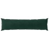 Párna huzat 2 pcs heerlen sötétzöld 40 x 145 cm bársony