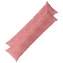 Párna huzat 2 pcs heerlen rózsaszín 40 x 145 cm bársony
