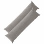 Párna huzat 2 pcs heerlen világosszürke 40 x 145 cm cord