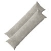 Párna huzat 2 pcs heerlen világosszürke 40 x 145 cm