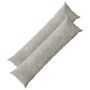 Párna huzat 2 pcs heerlen világosszürke 40 x 145 cm