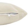 Párna huzat heerlen krémszínű 40 x 145 cm mikroszálas plüss