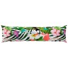 Párna huzat 2 pcs heerlen fekete 40 x 145 cm poliészter