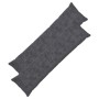 Párna huzat 2 db heerlen sötétszürke 40 x 145 cm műnyúl szőr