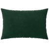 Párna huzat 6 pcs heerlen sötétzöld 40 x 60 cm bársony