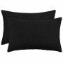 Párna huzat 2 pcs heerlen fekete 40 x 60 cm bouclé