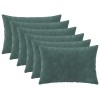 Párna huzat 6 pcs heerlen tengerkék 40 x 60 cm