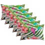 Párna huzat 6 pcs heerlen fekete 40 x 60 cm poliészter