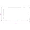 Párna huzat 2 db heerlen sötétszürke 40 x 60 cm műnyúl szőr