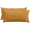Párna huzat 2 pcs heerlen sárga 40 x 70 cm cord