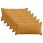 Párna huzat 6 pcs heerlen sárga 40 x 70 cm cord
