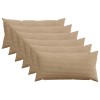 Párna huzat 6 pcs heerlen barna 40 x 70 cm cord