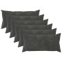 Párna huzat 6 pcs heerlen antracitszürke 40 x 70 cm