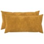 Párna huzat 2 pcs heerlen sárga 40 x 70 cm mikroszálas plüss