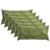 Párna huzat 6 pcs heerlen levélminta 40 x 70 cm poliészter