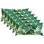 Párna huzat 6 pcs heerlen levélminta 40 x 70 cm poliészter