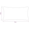 Párna huzat 6 pcs heerlen sötétszürke 40 x 70 cm bouclé