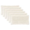 Párna huzat 6 pcs heerlen fehér 40 x 70 cm pv mikroplüss