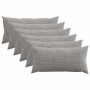Párna huzat 6 pcs heerlen világosszürke 40 x 80 cm cord