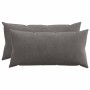 Párna huzat 2 pcs heerlen sötétszürke 40 x 80 cm cord