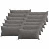 Párna huzat 12 pcs heerlen sötétszürke 40 x 80 cm cord