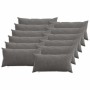 Párna huzat 12 pcs heerlen sötétszürke 40 x 80 cm cord