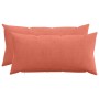 Párna huzat 2 pcs heerlen piros narancs 40 x 80 cm cord