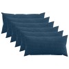 Párna huzat 6 pcs heerlen sötétkék 40 x 80 cm cord