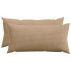 Párna huzat 2 pcs heerlen barna 40 x 80 cm cord
